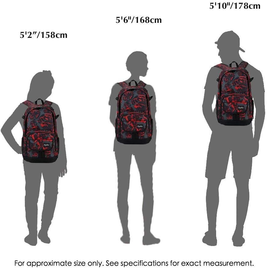 rickyh style School Backpack Travel Bag for Men & Women Lightweight College Back Pack with Laptop Compartmen - Image 6